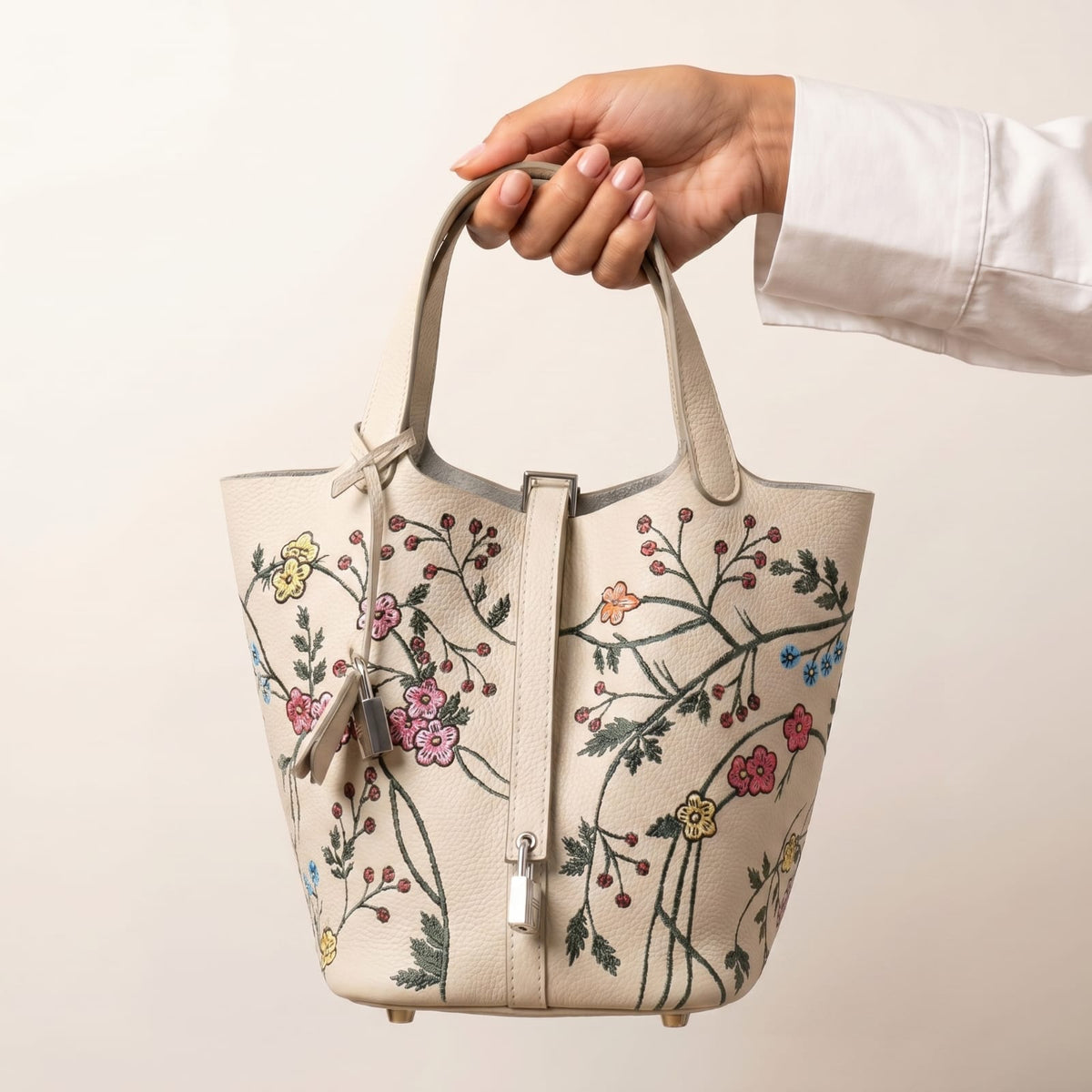 Cream Floral