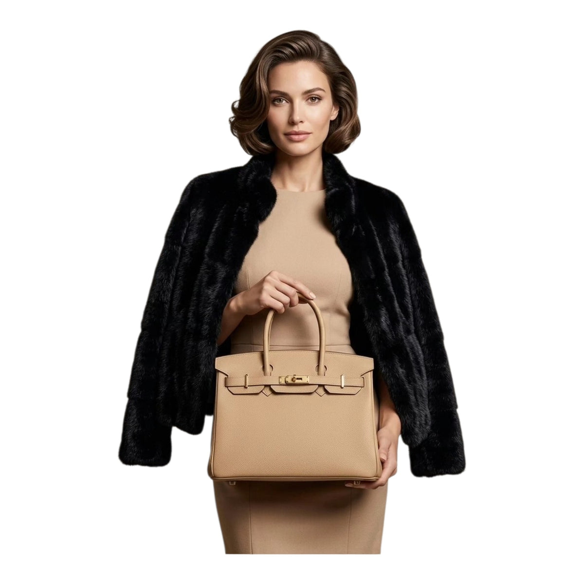 BD Milan Classic Genuine Leather Bag
