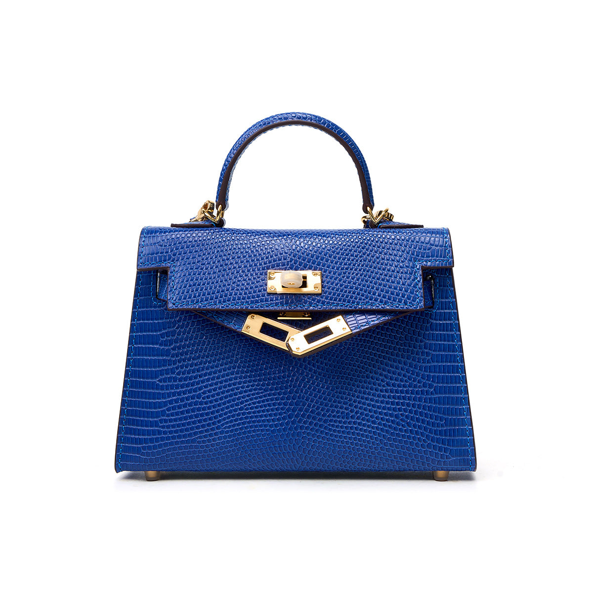 BD Siena Lizard Effect Genuine Leather Bag