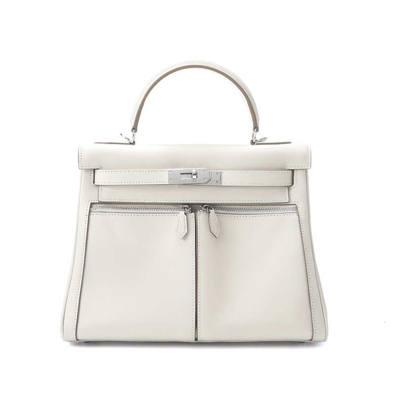 BD Siena Twin Zip Genuine Leather Bag