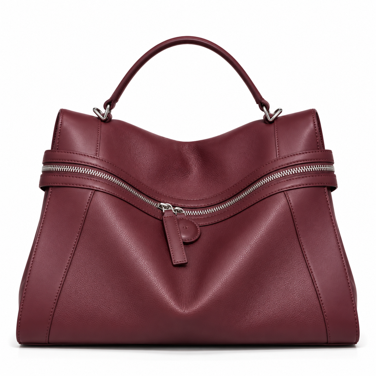 BD Lucca Soft Genuine Leather Tote