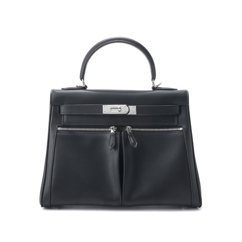 BD Siena Twin Zip Genuine Leather Bag