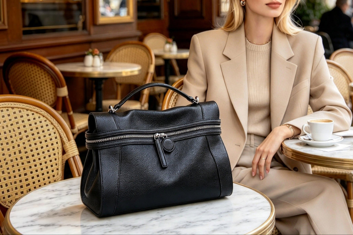 BD Lucca Soft Genuine Leather Tote